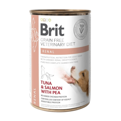 BRIT VET DIET GRAIN FREE RENAL ( PERRO)  400g1