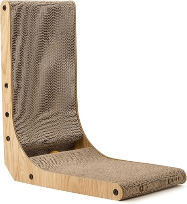 ACCECAN  RASCADOR CARTON CORRUGADO CON PELOTA1