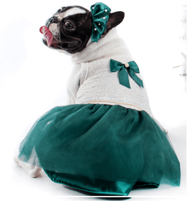 SCRAPPIE VESTIDO X-MAS VERDE