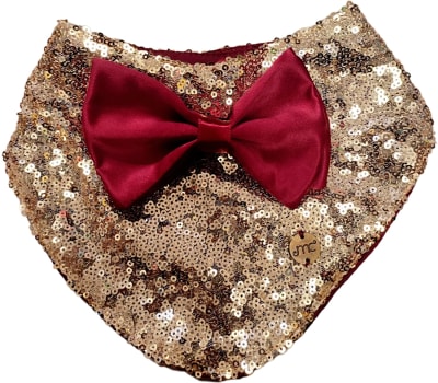 MONCHERI PECHERA DORADA CON MOÑO