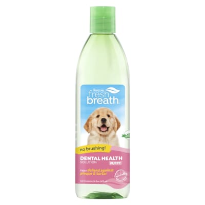 TROPICLEAN ADITIVO PARA AGUA - CUIDADO ORAL - CACHORROS 473 ML