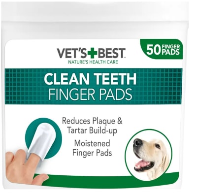 VETS BEST DENTAL CARE -TOALLITAS PARA DEDOS.