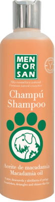 MENFORSAN CHAMPU NATURAL CON ACEITE DE NUEZ DE MACADAMIA 300 ML