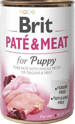 BRIT PATE & MEAT TURKEY DOG PUPPY 400 GM1