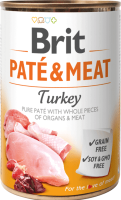 BRIT PATE & MEAT TURKEY (400 GR)1
