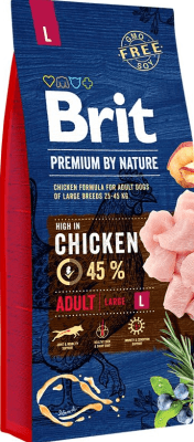 BRIT PREMIUM ADULT LARGE CHICKEN-15KG