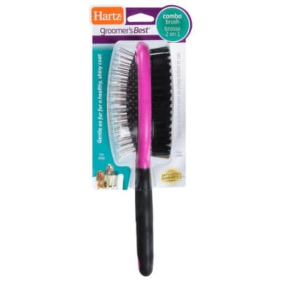 HARTZ DOG DELUXE COMBO BRUSH CEPILLO-MEDIUM