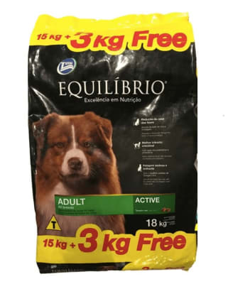 EQUILIBRIO PERRO ADULTO TODAS LAS RAZAS (ALL BREEDS) 15+3 KG