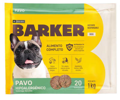 BARKER HAMBURGUESA DE PAVO 1KG