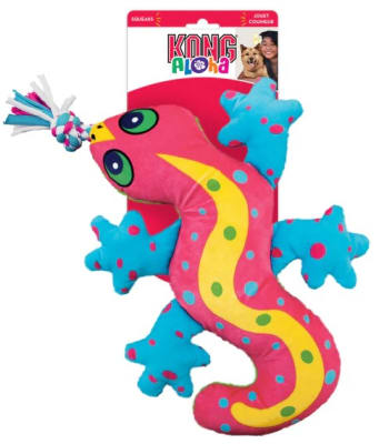 KONG JUGUETE PARA PERRO ALOHA GECKO