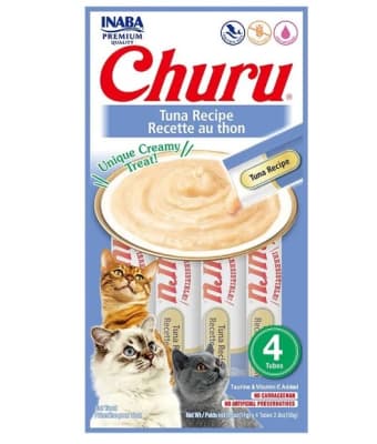 CHURU SABOR A ATÚN X 4 TUBOS (GATO)1