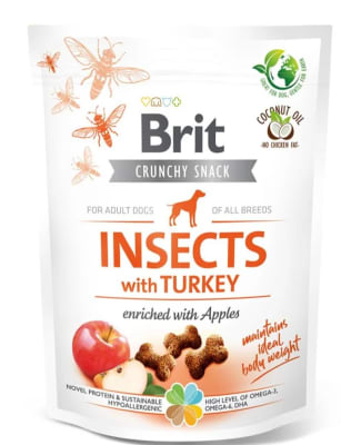 BRIT CRUNCHY SNACK WITH TURKEY  (200GR)
