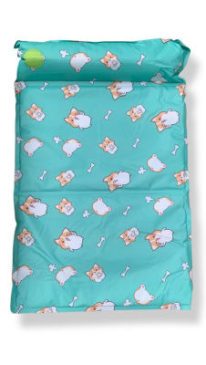 CAMA REFRIGERANTE CON DISEÑO GORGI PARA MASCOTAS1