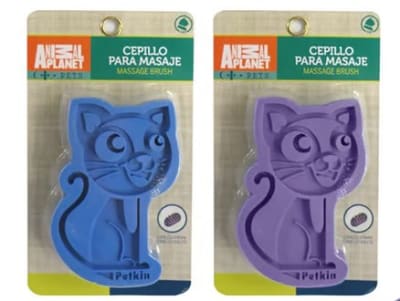 ANIMAL PLANET CEPILLO GATO  PARA MASAJE