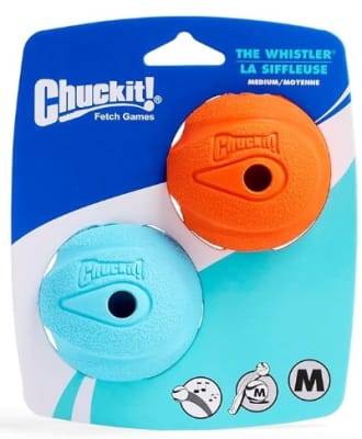 CHUCKIT THE WHISTLER MEDIUM 2 PACK