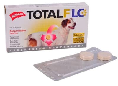 TOTAL FULL LC PARA PERROS HASTA  20 KG (2 COMPRIMIDOS)