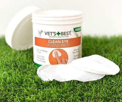 VETS BEST TOALLITAS LIMPIADORAS DE OJOS  100 UNID.