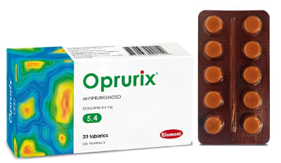 OPRURIX 5.4MG 20 TABLETAS (9 a 13.5 Kg)