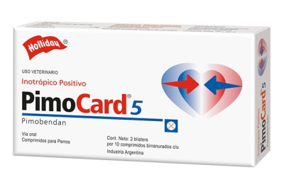 PIMOCARD 5 X 2 BLISTER DE 10 COMPRIMIDOS