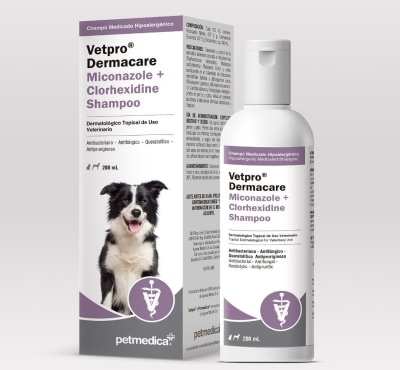 SHAMPOO VETRO DERMACARE MICONAZOLE + CLORHERIXIDINE