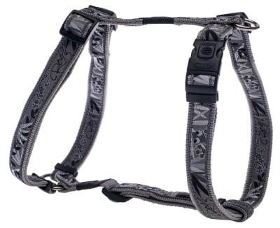 ROGZ FANCYDRESS BEACHBUM H_HARNESS GRIS-LARGE