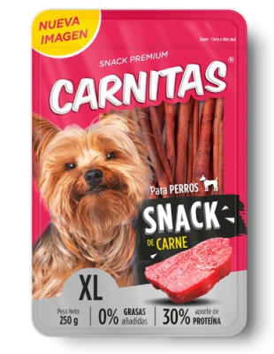 CARNITAS TRADICIONAL CON SABOR A CARNE  250 GM