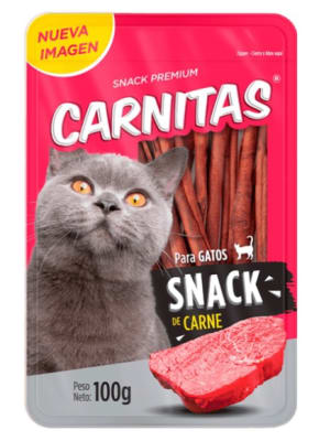CARNITAS SNACK  PARA GATOS 100G