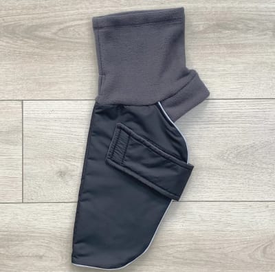 HOT DOGZ CHALECO IMPERMEABLE NEGRO-XS1