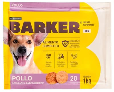 BARKER HAMBURGUESAS DE POLLO 1KG