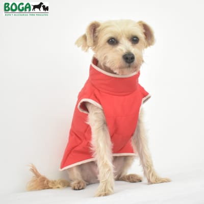 BOGA CHALECO PUFFER ROJO1