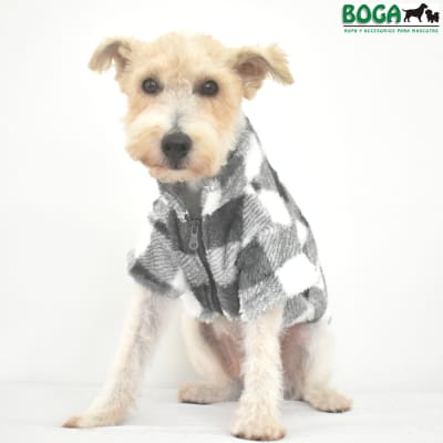 BOGA CASACA PELUCHE GRIS