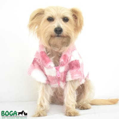 BOGA CASACA PELUCHE ROSADO