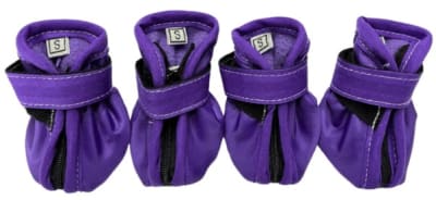 BOTAS ANTIDESLIZANTES IMPERMEABLES MORADO1