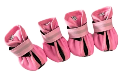 BOTAS ANTIDESLIZANTES IMPERMEABLES ROSADO1