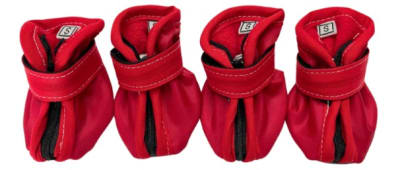 BOTAS ANTIDESLIZANTES IMPERMEABLES ROJO