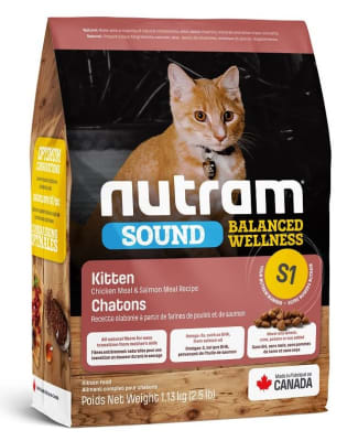 NUTRAM S1 SOUND KITTEN CAT1