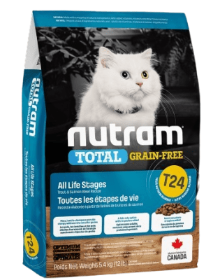 NUTRAM T24  TOTAL GRAIN-FREE SALMON & TROUT CAT1