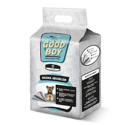 GOOD BOY PAÑALES CARBON DE PISO X 35 UNIDADES