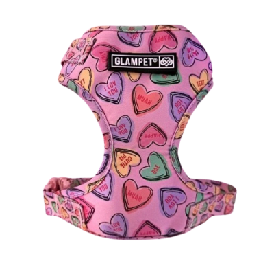 GLAMPET PECHERA CORAZONES HAPPY