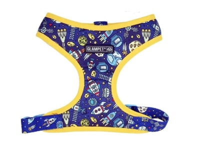 GLAMPET PECHERA ESPACIAL/BORDADO AMARILLO