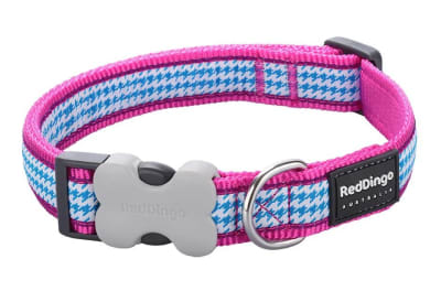 REDDINGO COLLAR DOG FANG IT HOT PINK1