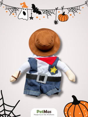 DISFRAZ DE 2 PATITAS DE VAQUERO PARA MASCOTA1