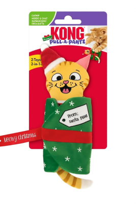 KONG GATO Pull Partz Present