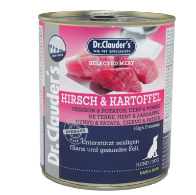 DR. CLAUDERS HIRSCHY KARTOFFEL (venado y papa) 800 gr