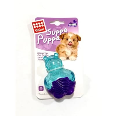 GIGWI Suppa puppa hippo blue/purple