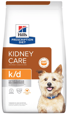 HILLS KIDNEY CARE k/d CUIDADO RENAL 3.85 KG1