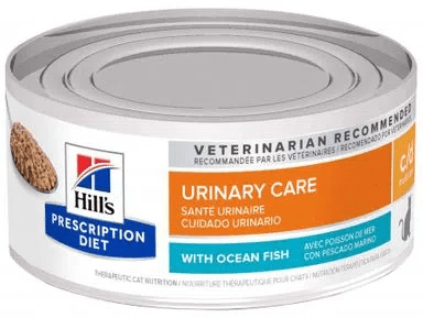 HILLS URINARY CARE c/d WITH FISH 5.5 Oz-156 GR