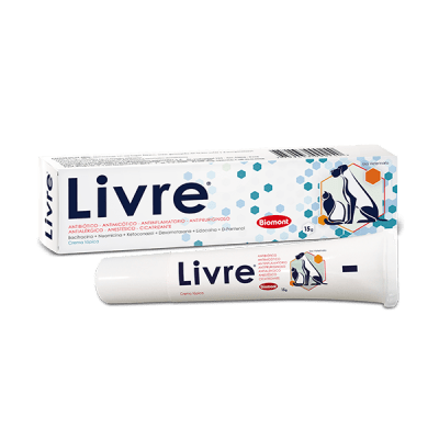 LIVRE CREMA CICATRIZANTE 15 GR