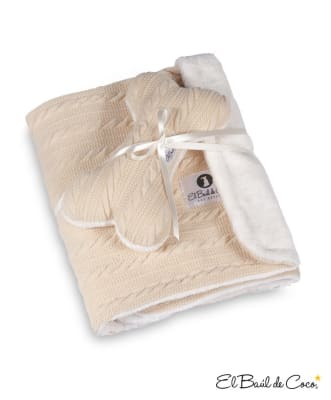 BAUL DE COCO MANTA WARMY DREAMS BEIGE-MEDIUM