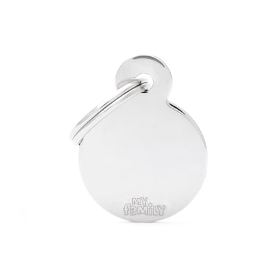 MY FAMILY CHROMED BRASS CIRCLE SMALL1